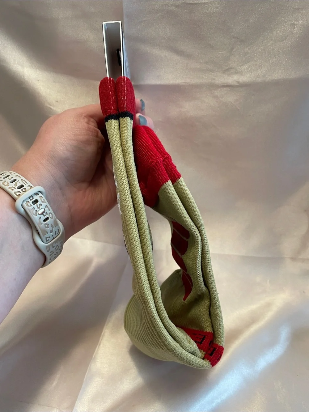 Unisex Strideline San Francisco 49ers Premium Knit Crew Socks - NWT $18 MSRP